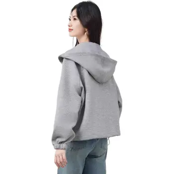 XINFEIYU Sweatshirt Women's Gray