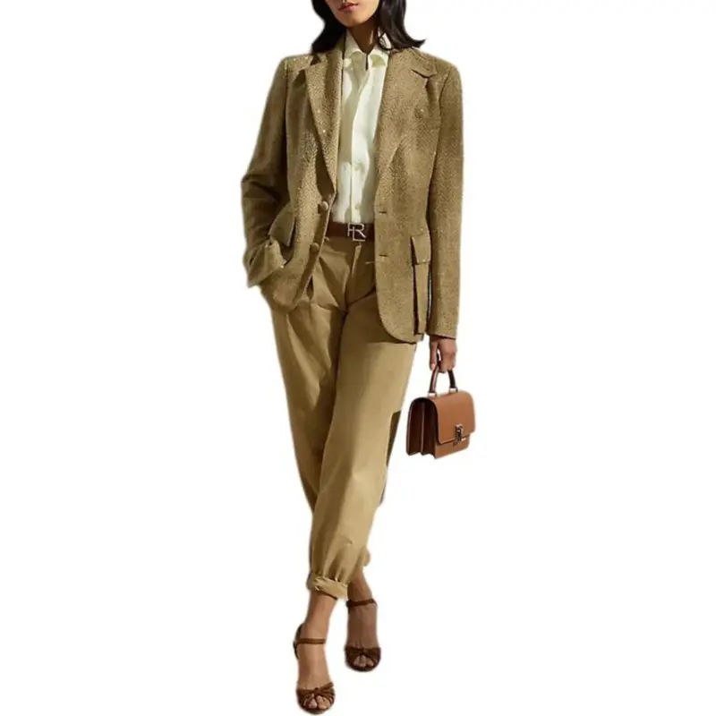 Ralph Lauren Collection Herringbone Blazer-1