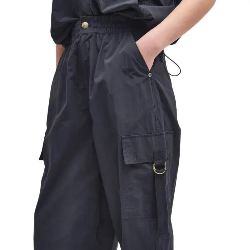 BARBOUR FW24 Cargo Pants Women's Black-5