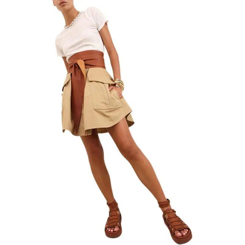 Zimmermann Mini Illuminate Cargo Skirt-3
