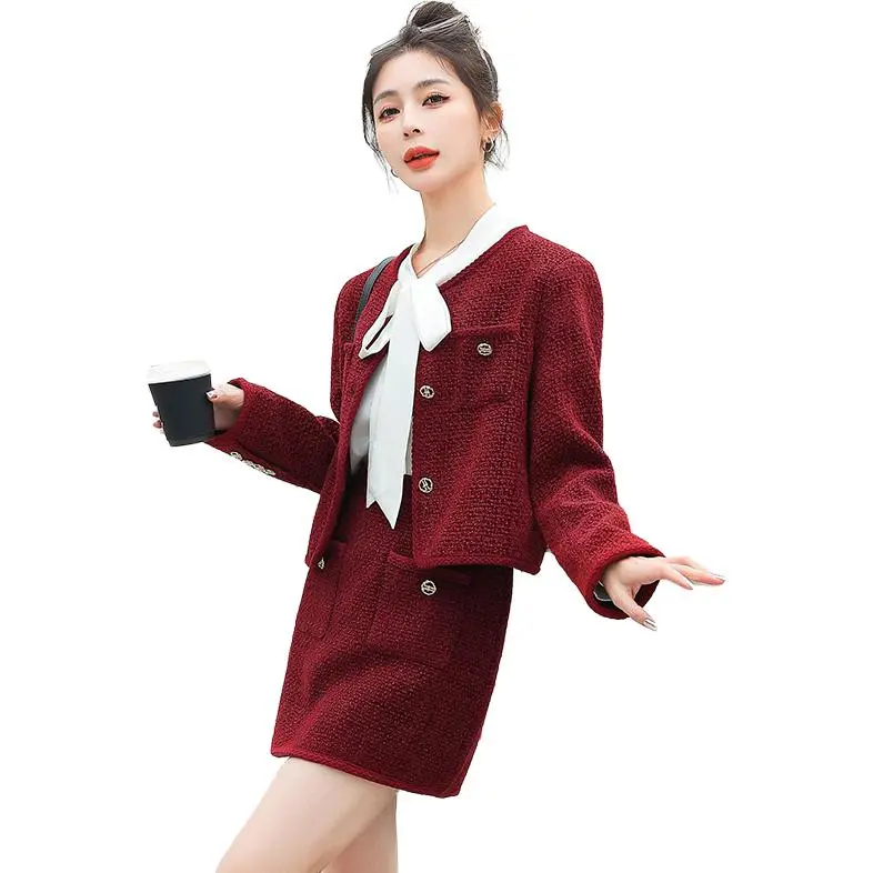 La Chapelle Two Piece Skirt Sets Women's-1