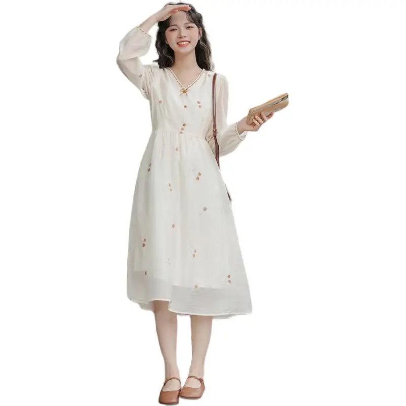 Dior Beauty Long Sleeved Dress Women's-7