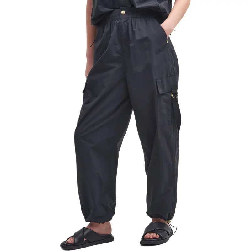 BARBOUR FW24 Cargo Pants Women's Black-2