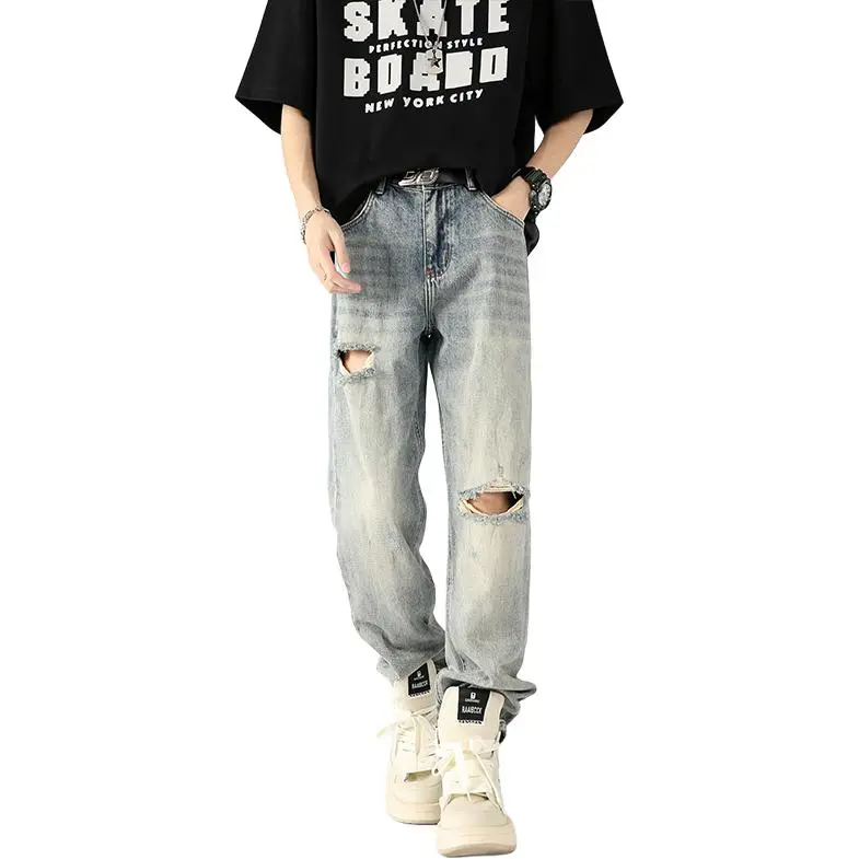 BAGE Jeans Unisex Washed Color-3