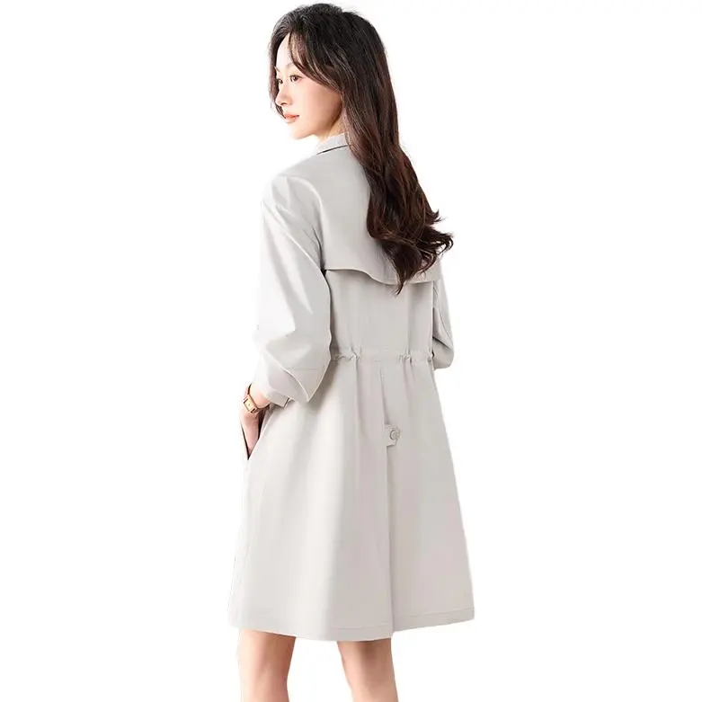 Yi Mengyuan Trench Coat Women's-4