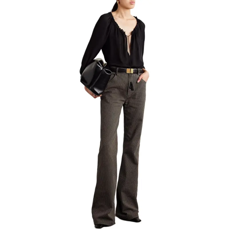 NILI LOTAN Casual Pants Women's Brown-1