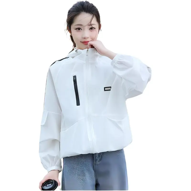 Mu Xiao Xin Cropped Coat Women's-5