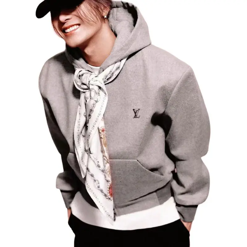LOUIS VUITTON Tailored Technical Wool Hooded Blouson-4