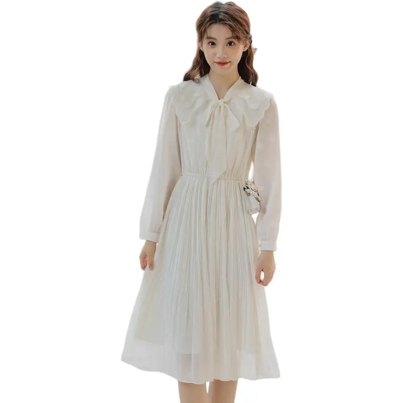 Dior Beauty Long Sleeved Dress Women's-5