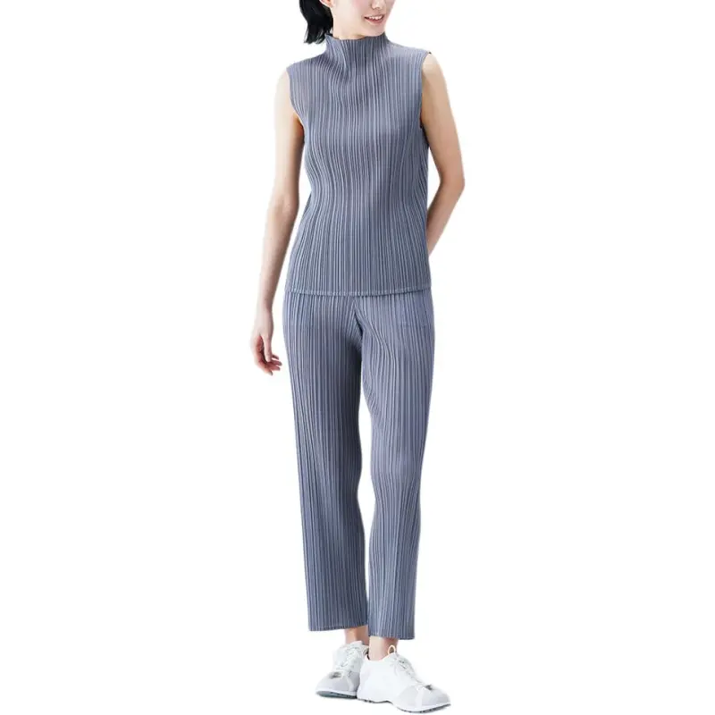 PLEATS PLEASE ISSEY MIYAKE SS22 Camisole Women's Gray-2