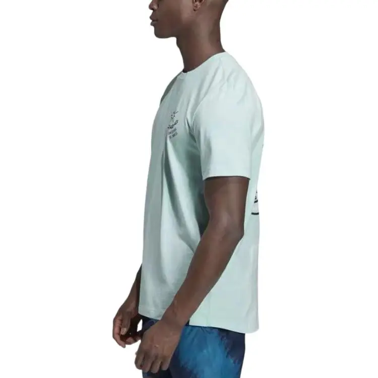 Adidas Argentina T Shirt Men's Cool Mint Green-4