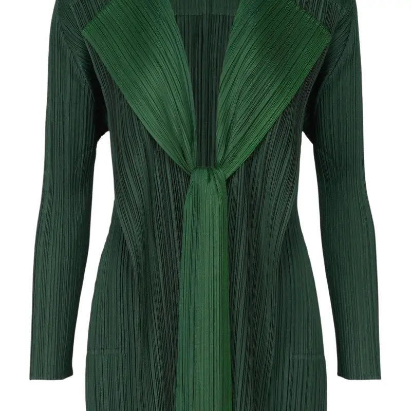 PLEATS PLEASE ISSEY MIYAKE Jackets Coats Women's Green-1
