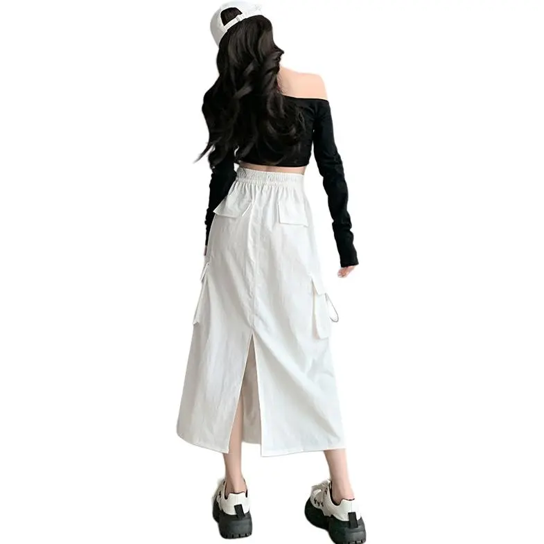 Ordifen Casual Long Skirts Women's-0