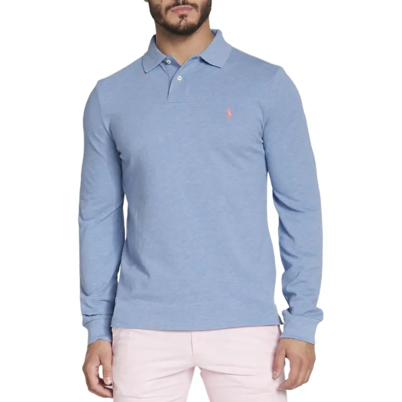 Polo Ralph Lauren FW23 Polo Shirt Men's Light Blue-1