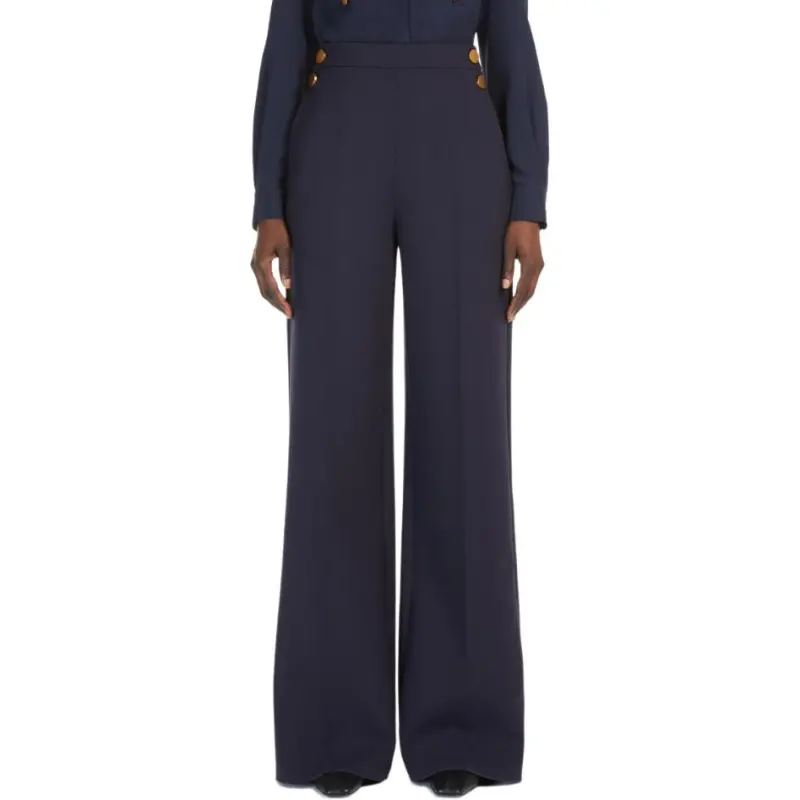 MaxMara Casual Pants Women's Ultramarine Blue-1