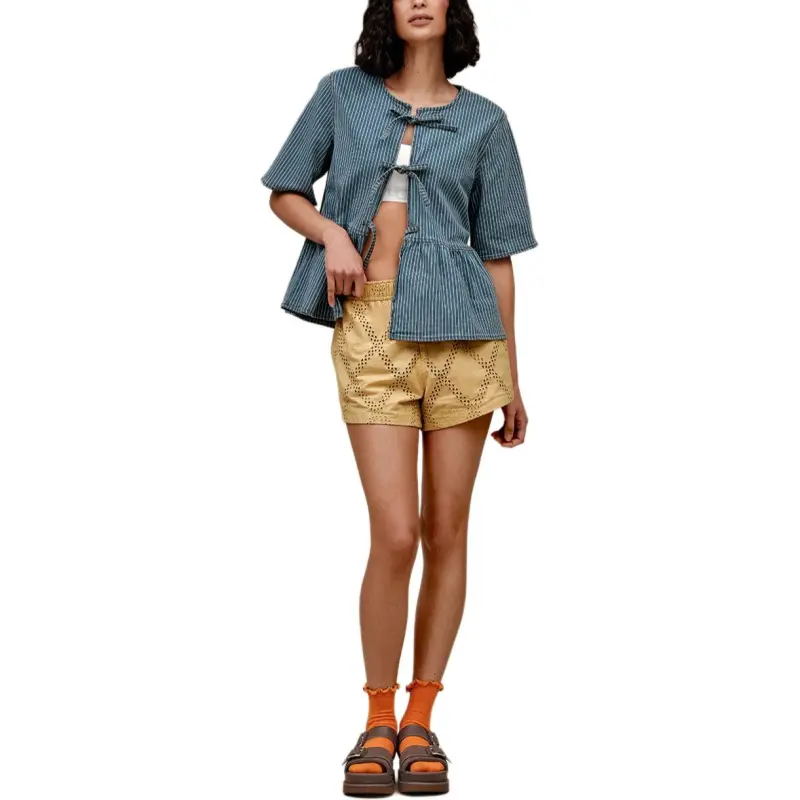 UGG SS25 Casual Shorts Women's Hemp-1