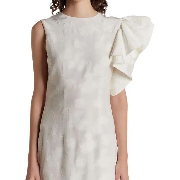 DESTREE Franz Ruffle detailing Dress-3