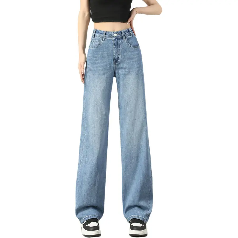 Weixi Jeans Women's Light Blue-2