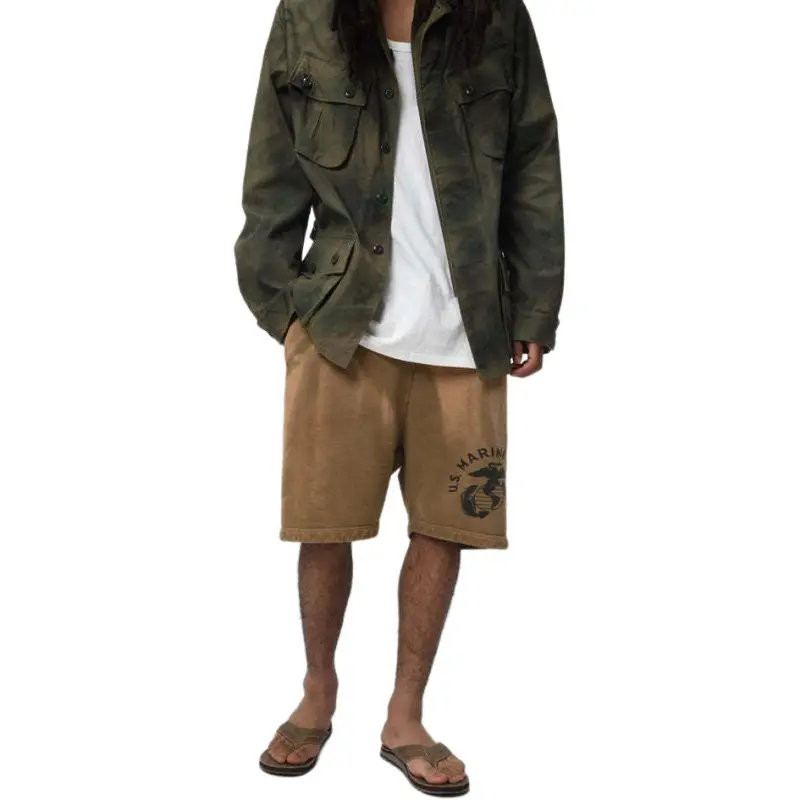 Bowwow SS25 USMC SWEAT SHORTS Sports Shorts Unisex-5