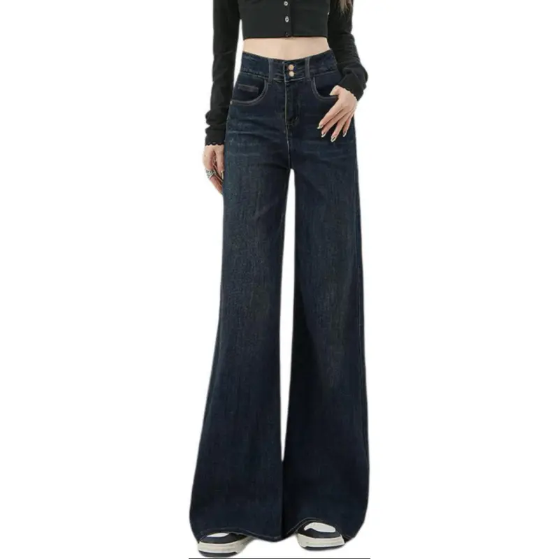 Weixi Jeans Women's Blue Black-2