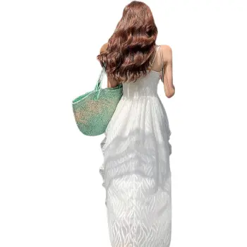 TEME Slip Dresses Women's White