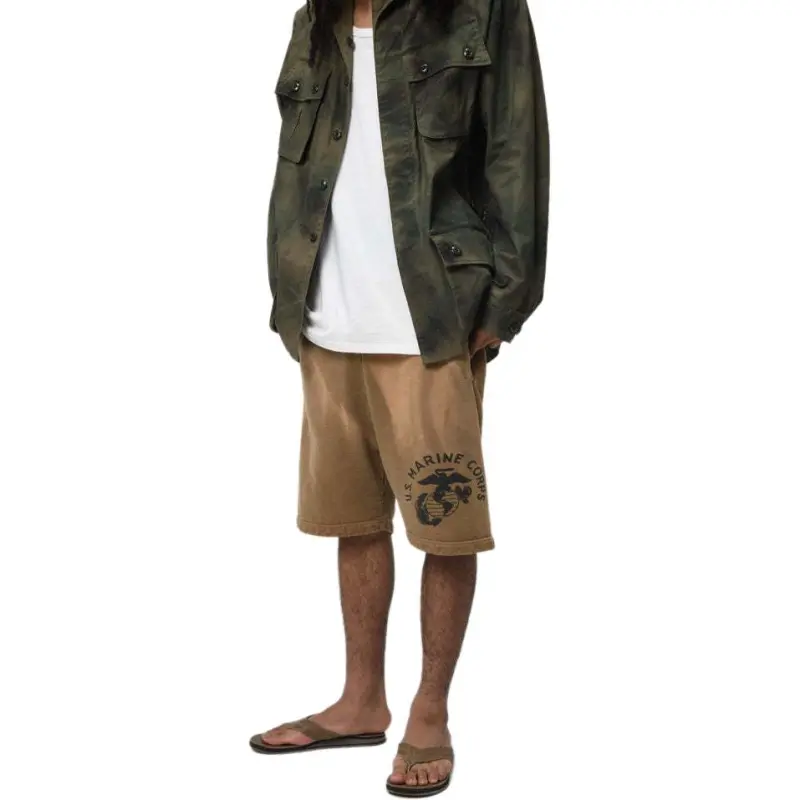Bowwow SS25 USMC SWEAT SHORTS Sports Shorts Unisex-4
