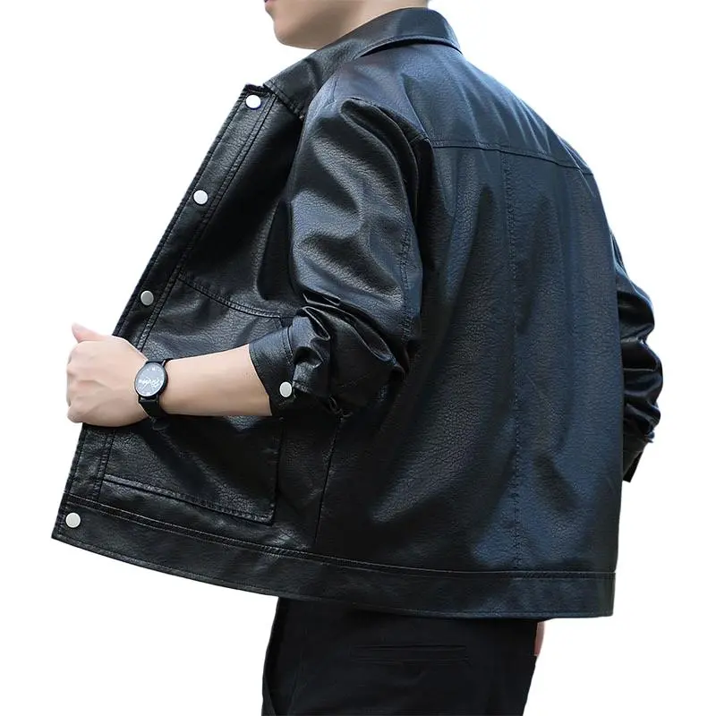 PIERRE CARDIN Leather Jacket Men's-3