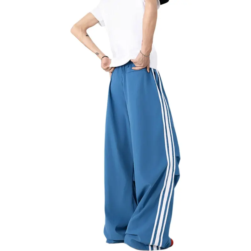 GY.VG Casual Pants Unisex Blue-1