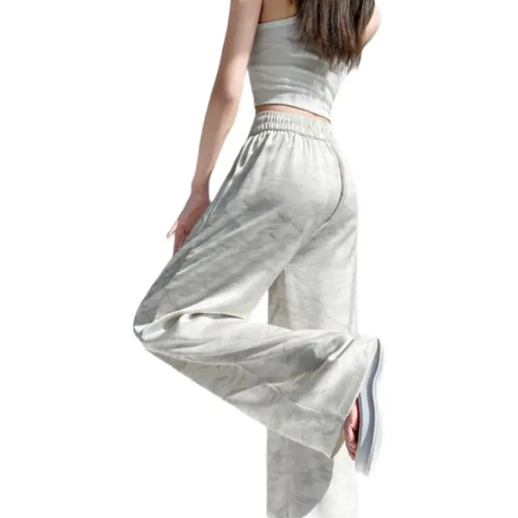 Flowers In Water Casual Pants Women's-4