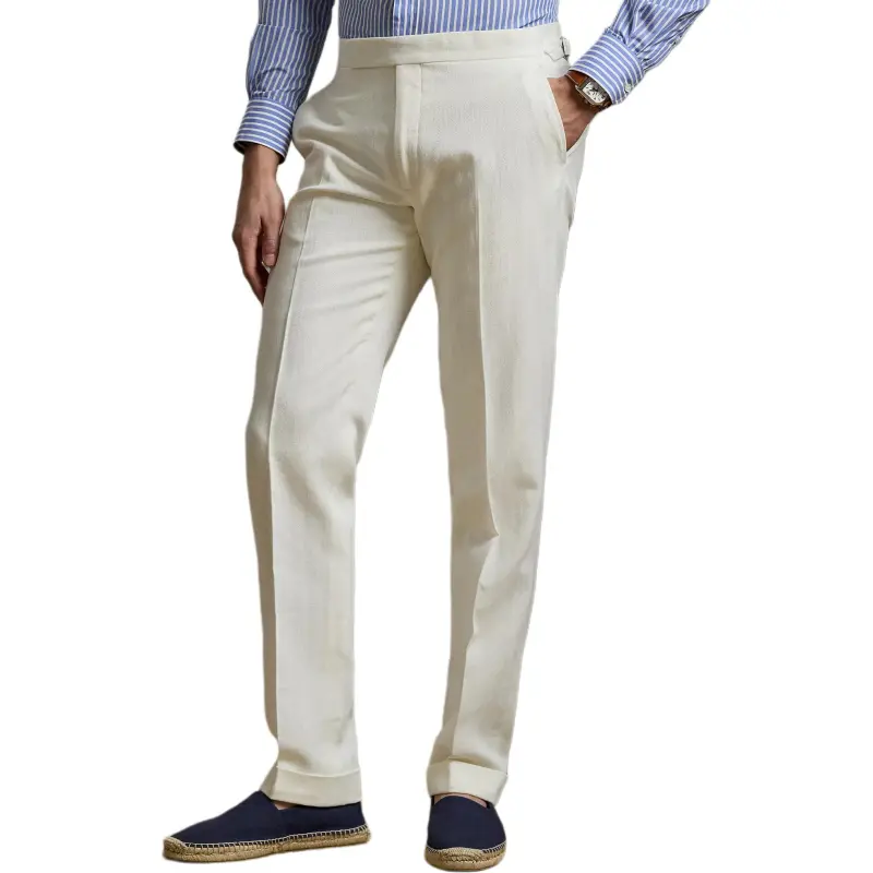 Ralph Lauren Purple Label Straight leg Trousers-1
