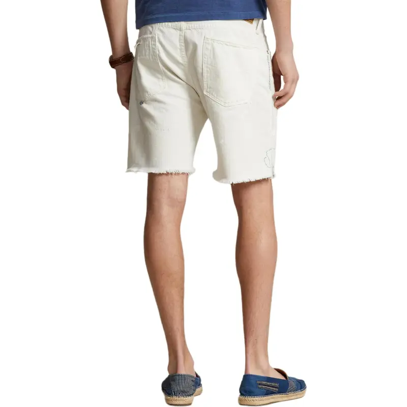 Polo Ralph Lauren Denim Shorts Men's White-2