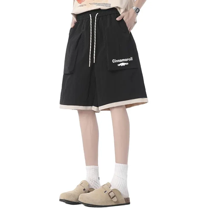 Sanrio x CINNAMOROLL Yugui Dog Casual Shorts Unisex-2
