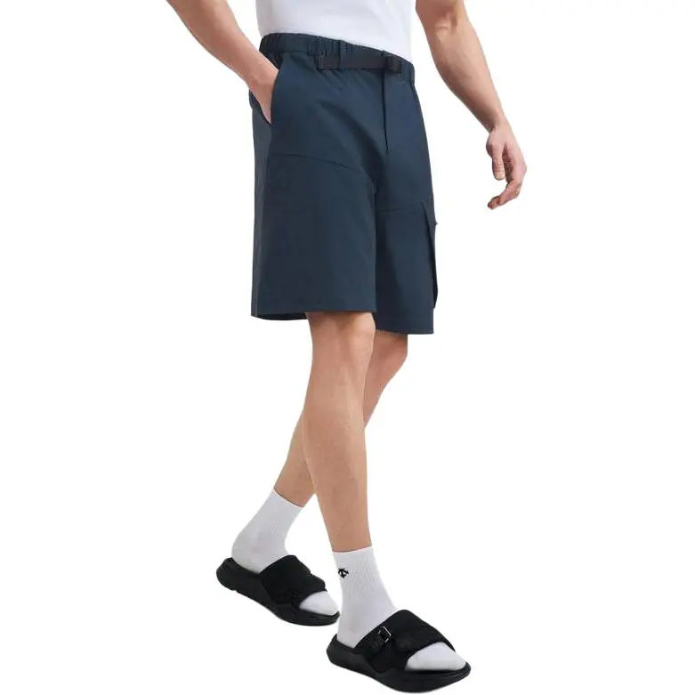 DESCENTE BLEU Casual Shorts Men's-3
