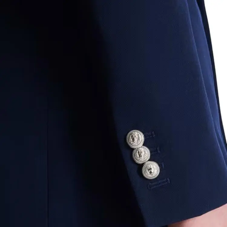 BALMAIN Grain De Poudre Blazer-7