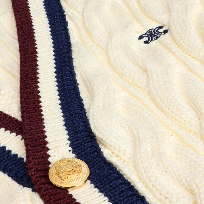 CELINE SS25 Knitwear Men's Light Umber-2