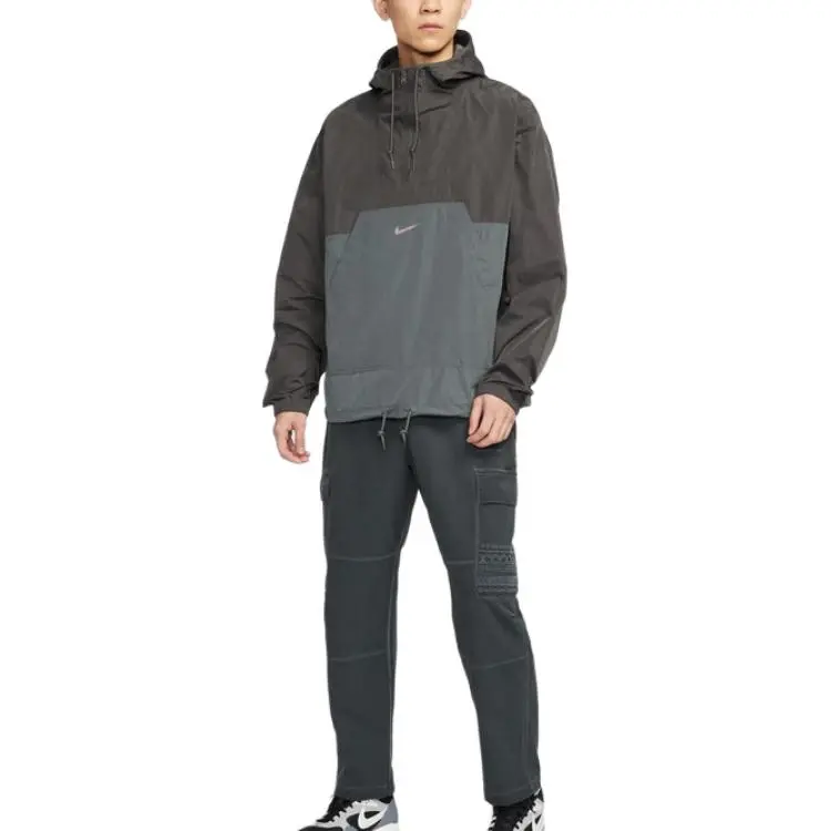 Nike ClubSportswear Sweatshirt Men's Medium Gray/Iron Gray/Umber Gray-2