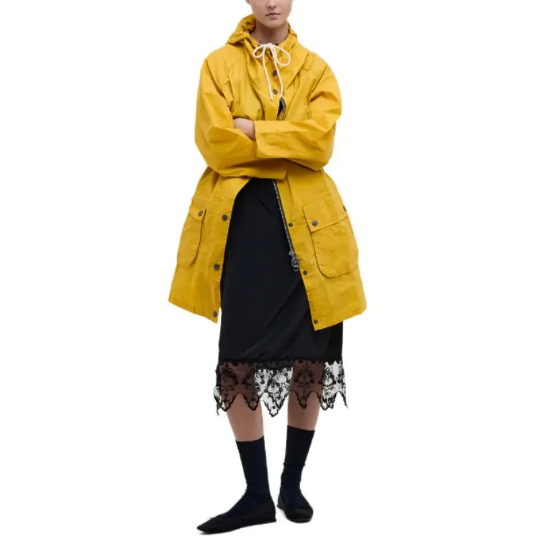 BARBOUR x Alexa Chung Jackets & Coats Women's Yellow-1
