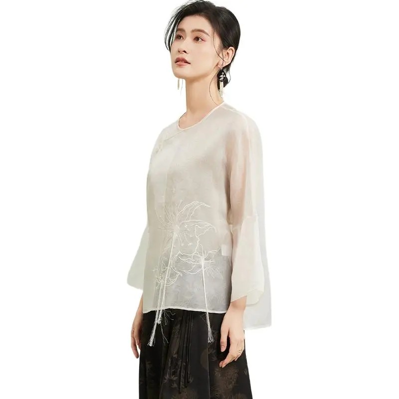 JINJU Shirts Women's-2