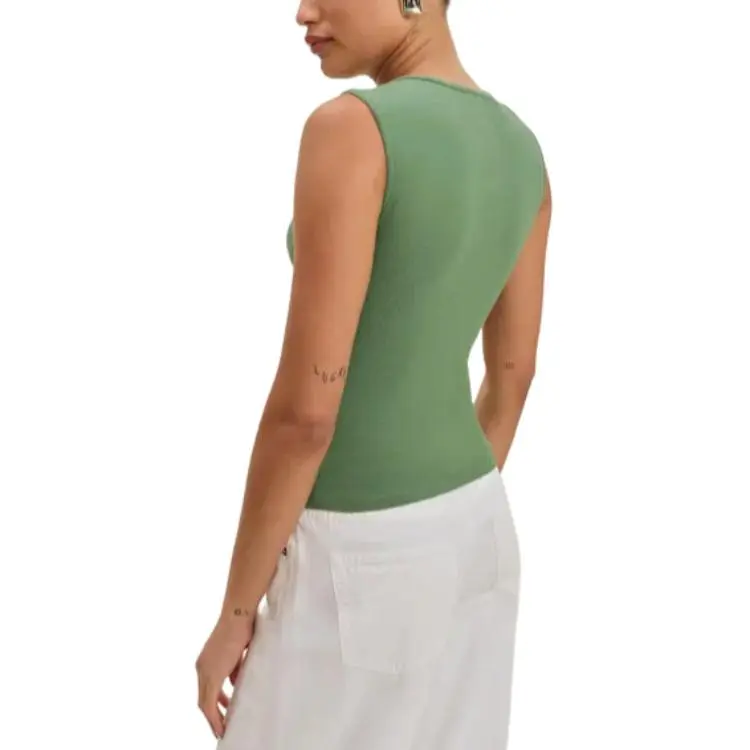 Reformation Tank Tops Women's Dark Green-1