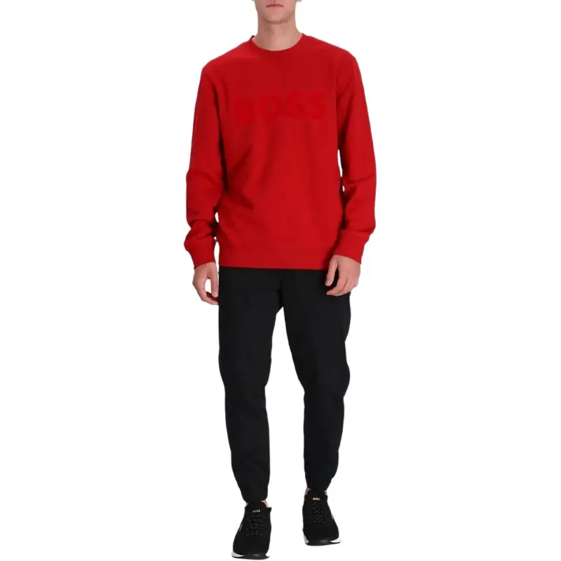 HUGO BOSS SS23 Sweatshirt Men's Red-1