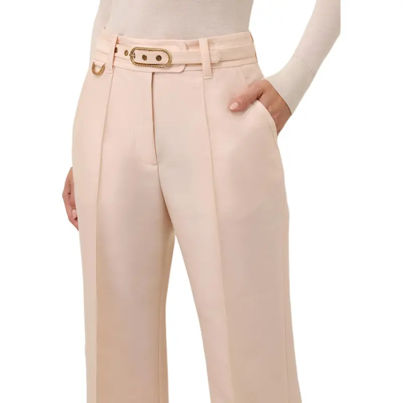 Zimmermann Eden Belted Waist Trousers-4