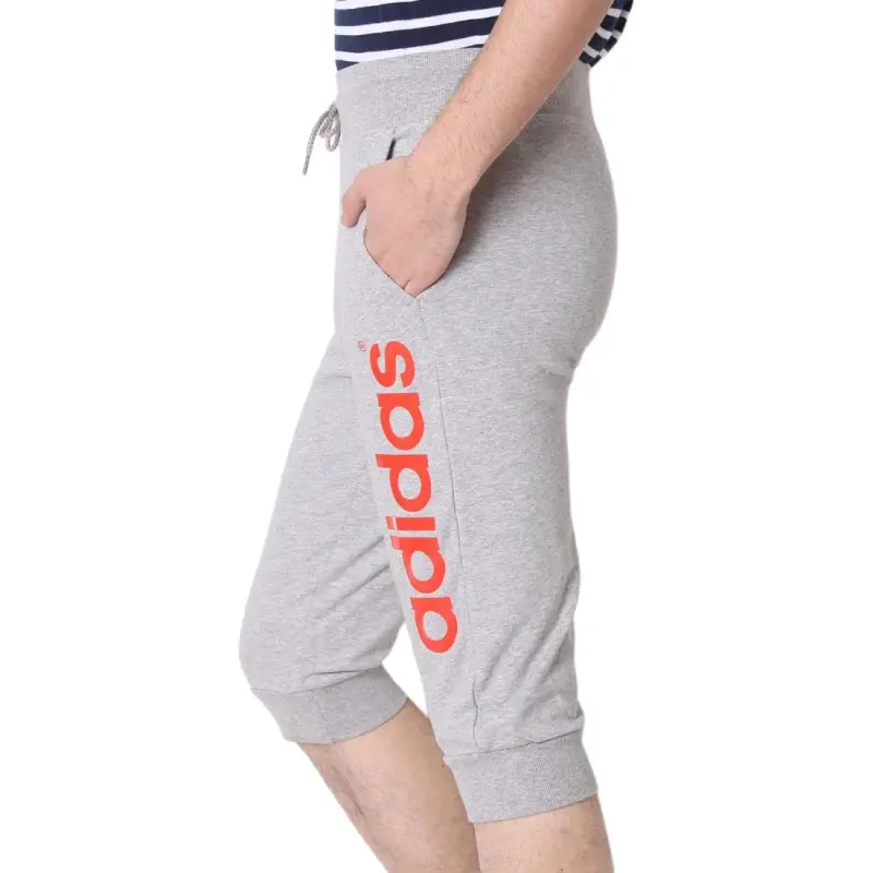 Adidas Sweat Quarter BC Urake Casual Shorts Men's Gray-2