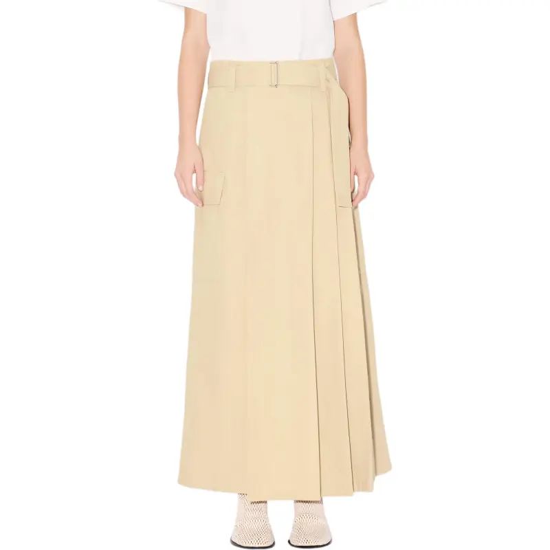 KENZO Cargo Long Ripstop Skirt-3