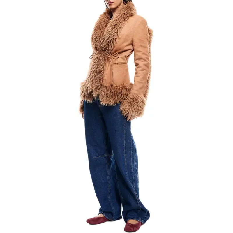 Lioness Coats Women's Camel-4