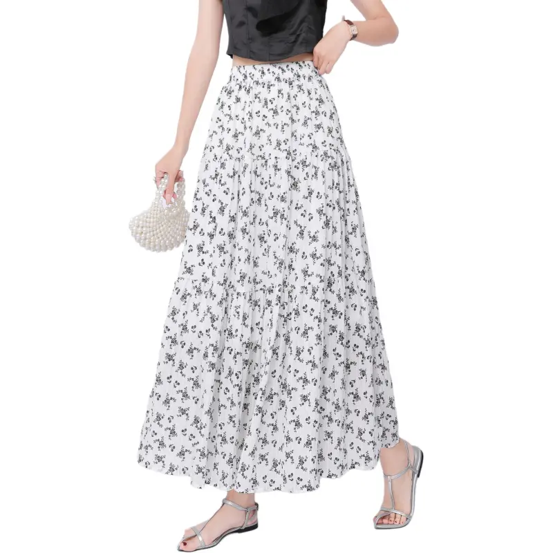 Mu Xiao Xin Casual Long Skirt Women's-1