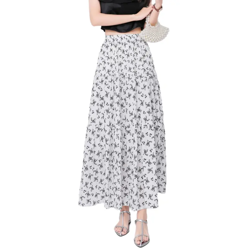 Mu Xiao Xin Casual Long Skirt Women's-3