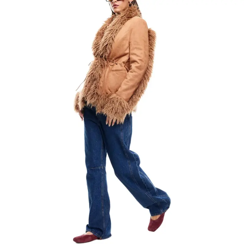 Lioness Coats Women's Camel-5