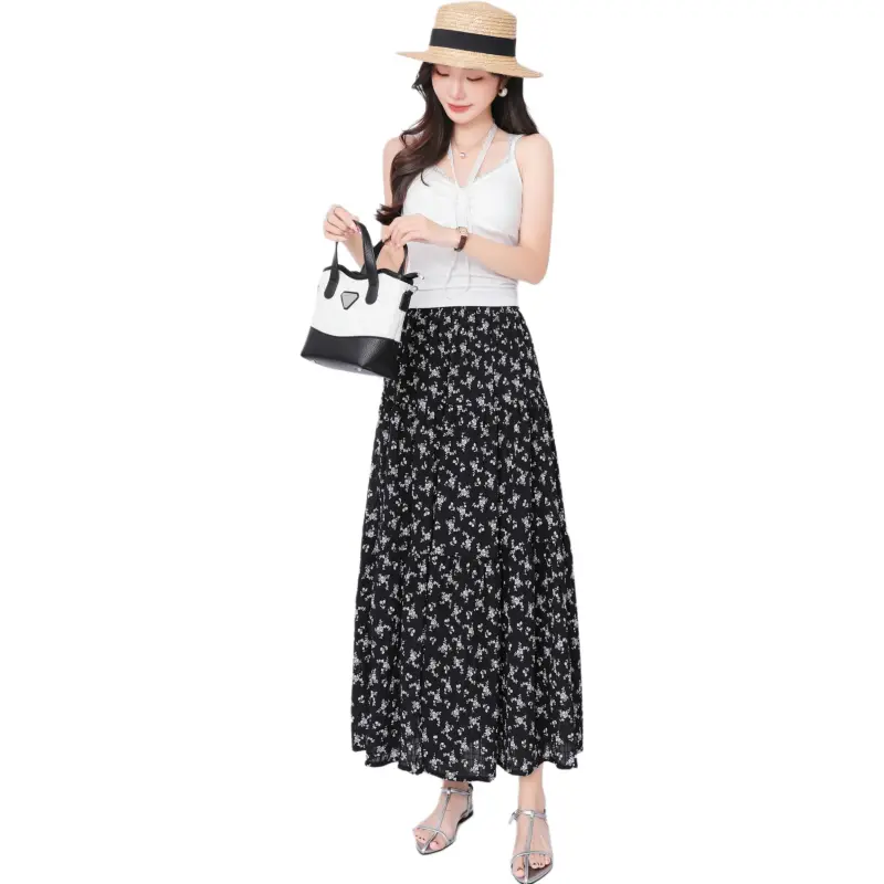 Mu Xiao Xin Casual Long Skirt Women's-6