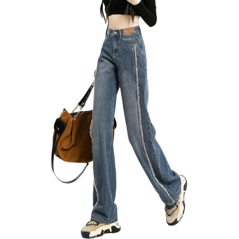 Weixi Jeans Women's Nostalgic Blue-4