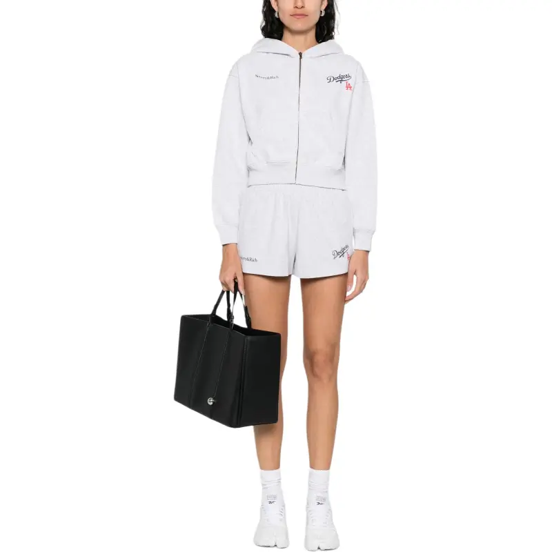 SPORTY & RICH Dodgers Serif Hoodie-1